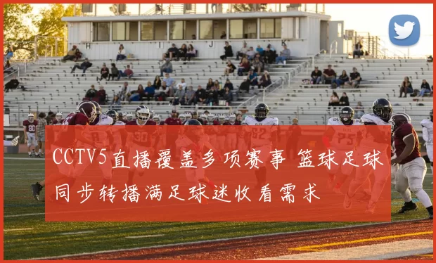 CCTV5直播覆盖多项赛事 篮球足球同步转播满足球迷收看需求
